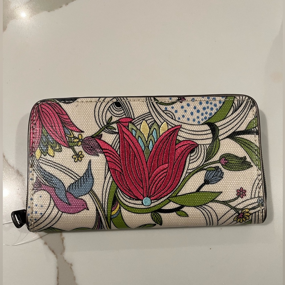 SAKroots Floral Patterned Wallet